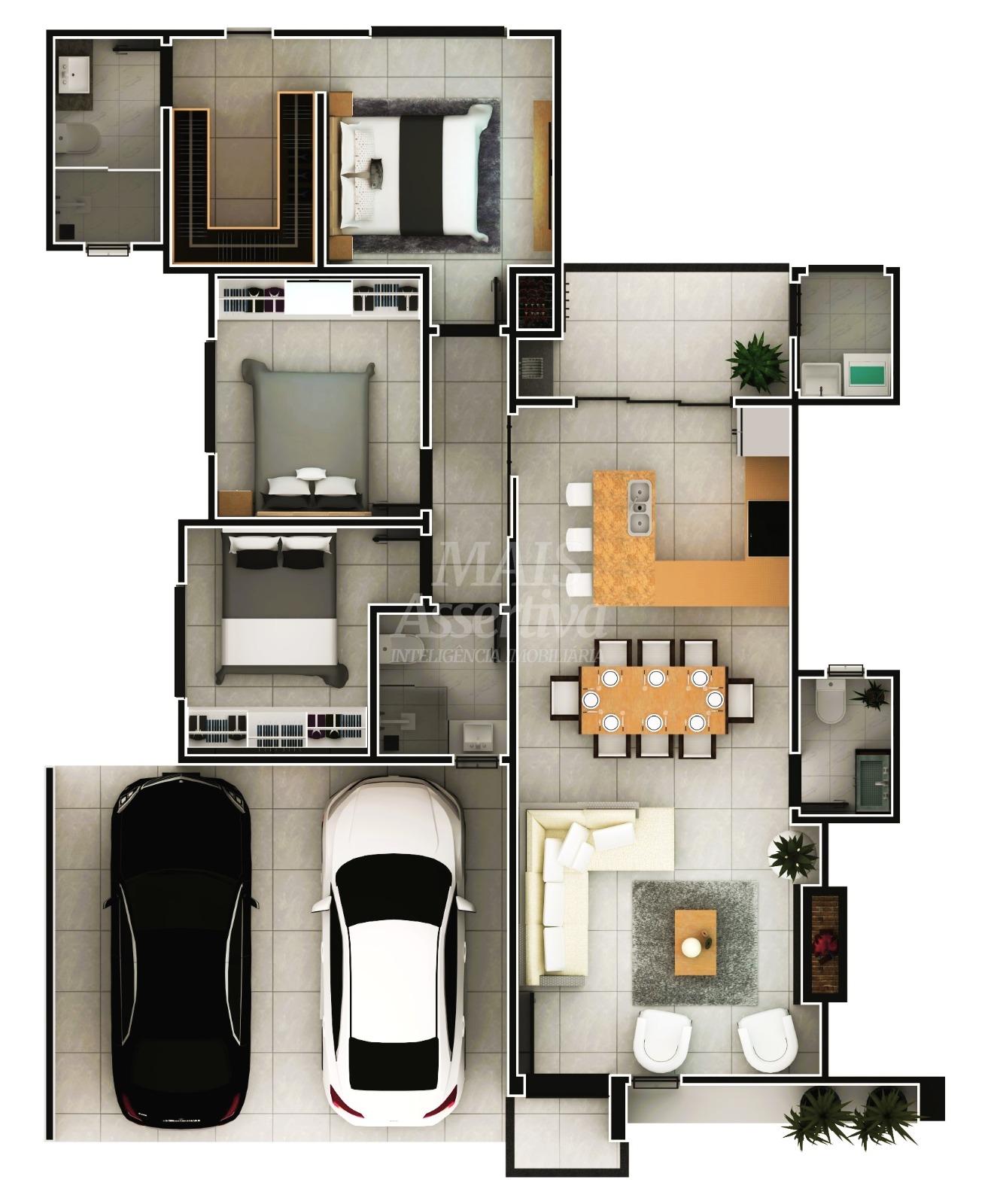 Casa, 3 quartos, 131 m² - Foto 8