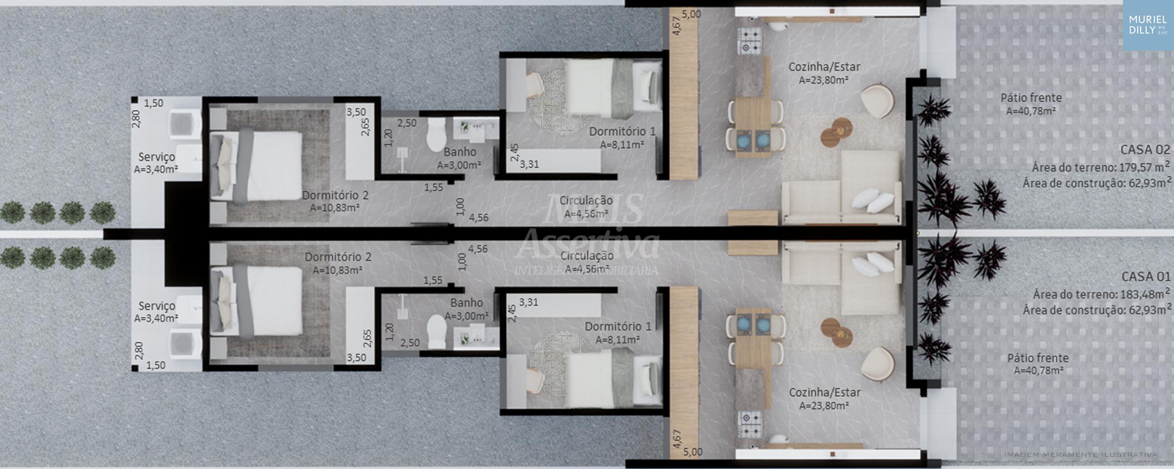 Casa à venda com 2 quartos, 62m² - Foto 11