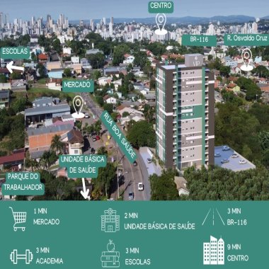 Apartamento na planta para venda em Novo Hamburgo bairro Primavera Apartamento na planta para venda em Novo Hamburgo bairro Primavera