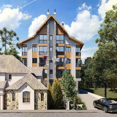 Apartamento mobiliado 02 dormitórios para venda no Centro de Canela Apartamento mobiliado 02 dormitórios para venda no Centro de Canela